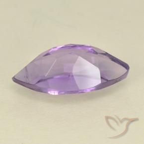 Amatista Violeta oscuro natural de 1.77 ct, Marquesa, VS
