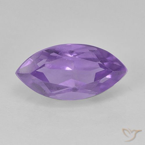 1.97ct Natural Violeta medio Amatista, Marquesa, VS