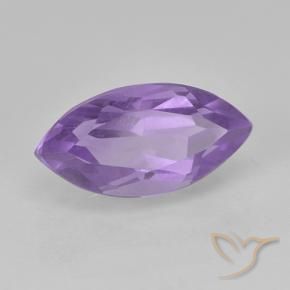 Amatista Violeta medio natural de 1.97 ct, Marquesa, VS