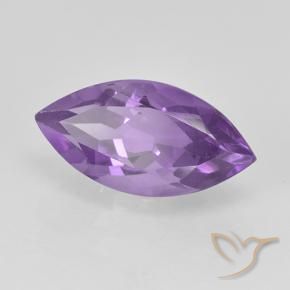 Amatista Violeta medio natural de 1.97 ct, Marquesa, VS