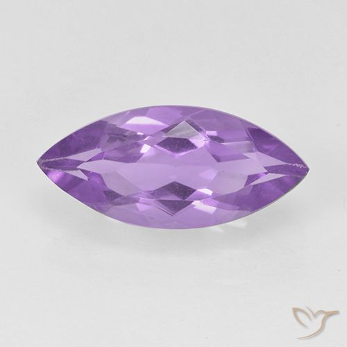 1.35ct Natural Violeta iris rosáceo Amatista, Marquesa, VS