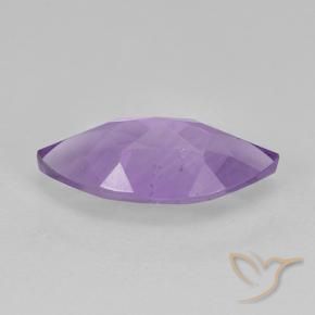 Amatista Violeta oscuro natural de 1.37 ct, Marquesa, VS