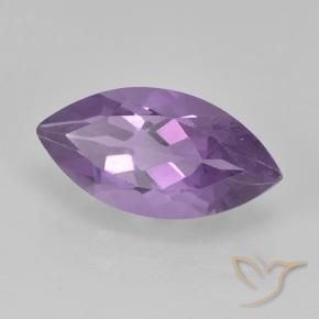 Amatista Violeta medio natural de 1.88 ct, Marquesa, VS