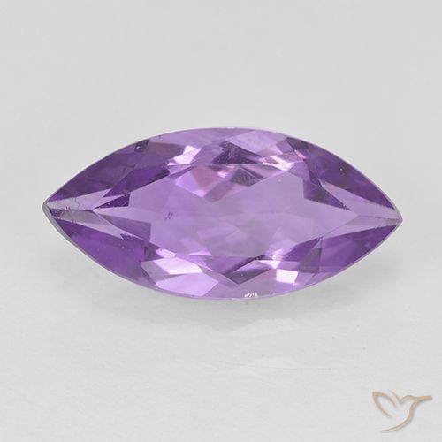 1.39ct Natural Violeta medio Amatista, Marquesa, VS