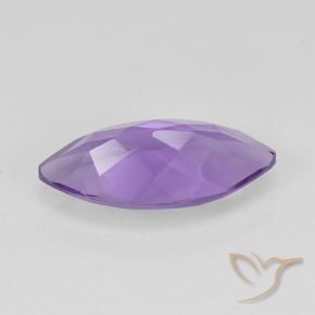 Amatista Violeta iris intenso natural de 1.31 ct, Marquesa, VS