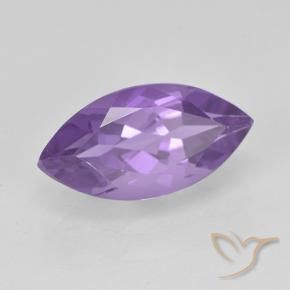 Amatista Violeta oscuro natural de 1.88 ct, Marquesa, VS