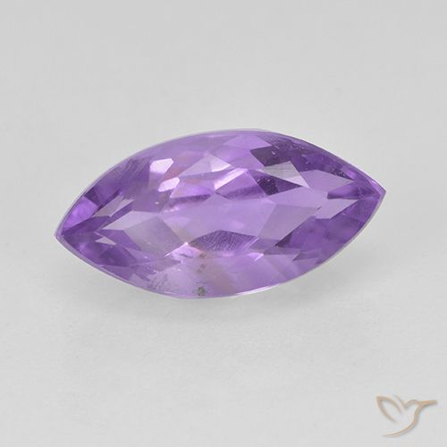 1.77ct Natural Violeta medio Amatista, Marquesa, VS
