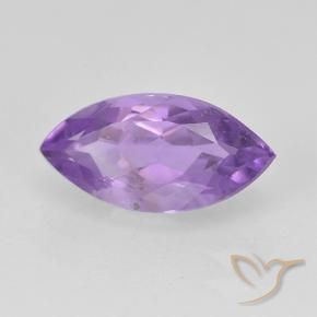 Amatista Violeta medio natural de 1.77 ct, Marquesa, VS