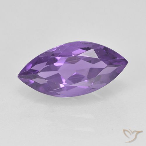 1.92ct Natural Violeta medio Amatista, Marquesa, VS
