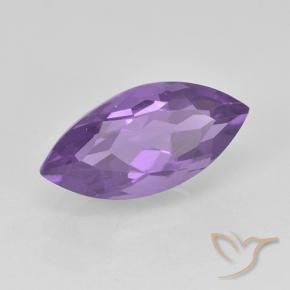 Amatista Violeta medio natural de 1.92 ct, Marquesa, VS