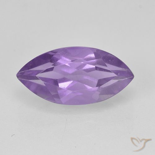 1.99ct Natural Violeta medio Amatista, Marquesa, VS