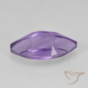 Amatista Violeta medio natural de 1.99 ct, Marquesa, VS