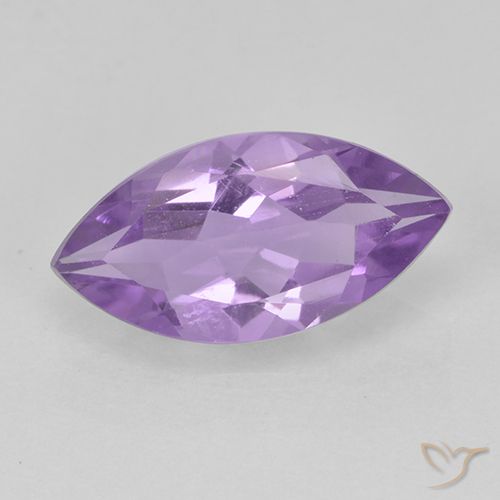 1.59ct Natural Violeta medio Amatista, Marquesa, VS