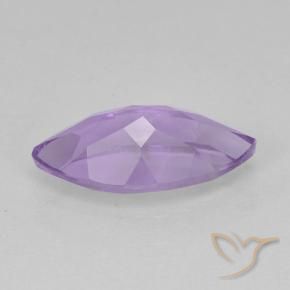 Amatista Violeta medio natural de 1.59 ct, Marquesa, VS