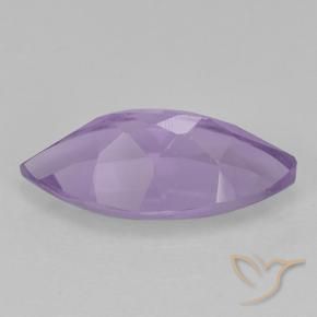 Amatista Violeta medio natural de 1.56 ct, Marquesa, VS