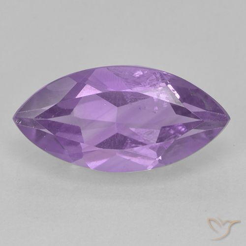 1.70ct Natural Violeta medio Amatista, Marquesa, VS-SI