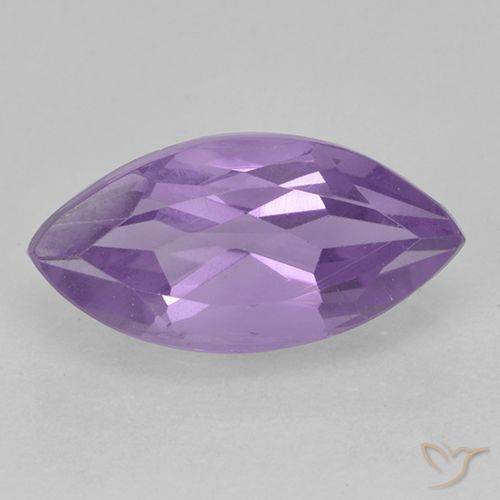 2.07ct Natural Violeta medio Amatista, Marquesa, VS
