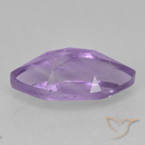 Amatista Violeta medio natural de 2.07 ct, Marquesa, VS