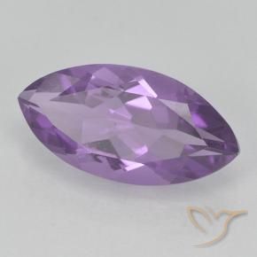 Amatista Violeta iris natural de 1.58 ct, Marquesa, VS