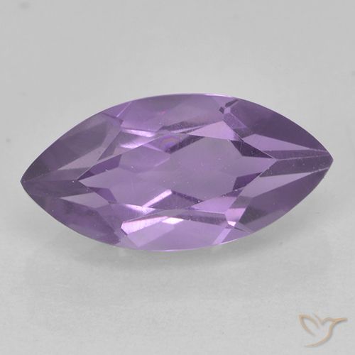 1.84ct Natural Rosado violeta medio Amatista, Marquesa, VS