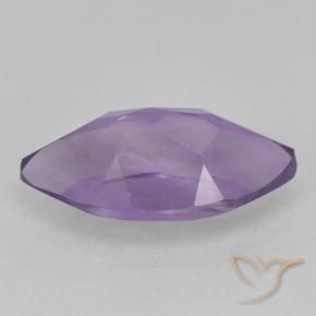 Amatista Rosado violeta medio natural de 1.84 ct, Marquesa, VS