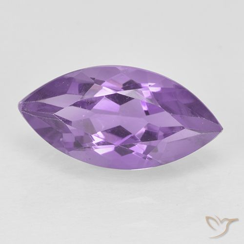1.79ct Natural Violeta medio Amatista, Marquesa, VS