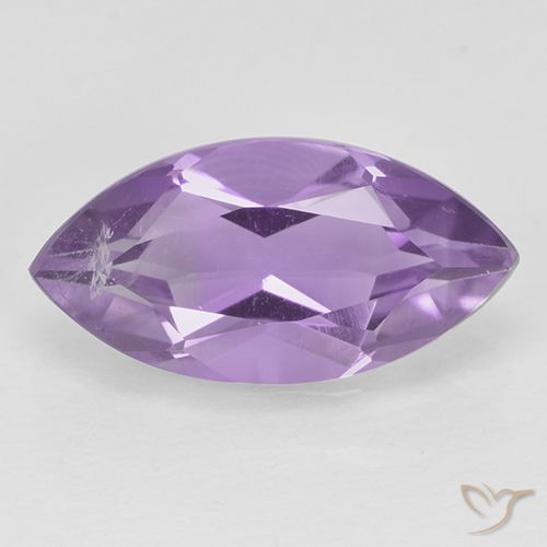 1.54ct Natural Rosado violeta medio Amatista, Marquesa, VS