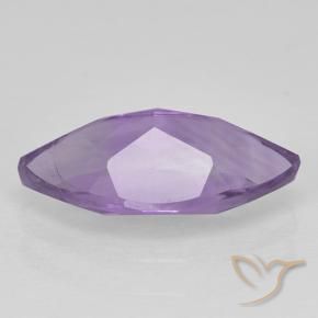 Amatista Rosado violeta medio natural de 1.54 ct, Marquesa, VS