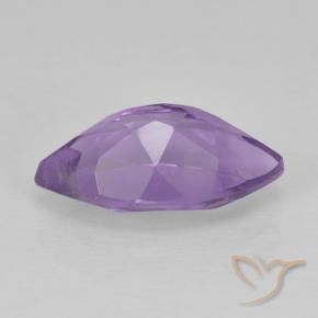 Amatista Violeta medio natural de 1.64 ct, Marquesa, VS
