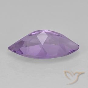 Amatista Violeta medio natural de 1.47 ct, Marquesa, VS