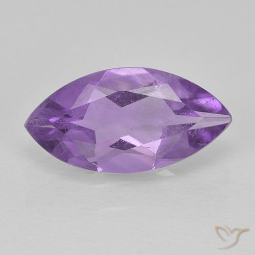 1.27ct Natural Violeta medio Amatista, Marquesa, VS