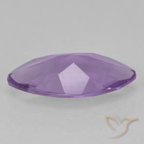 Amatista Violeta medio natural de 1.35 ct, Marquesa, VS