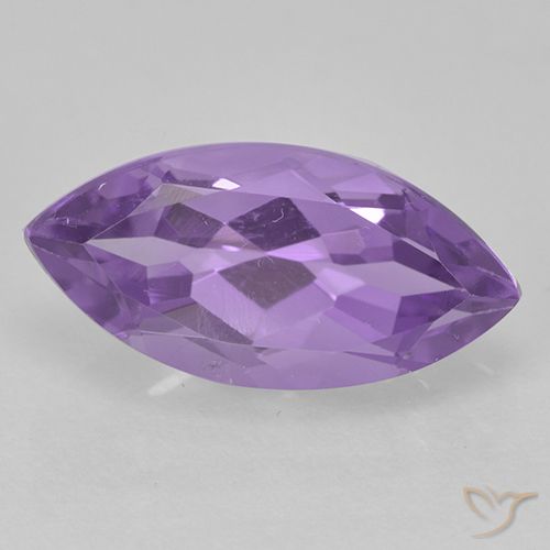 1.84ct Natural Violeta medio Amatista, Marquesa, VS