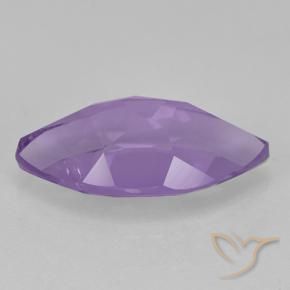 Amatista violeta medio natural de 1,56 ct, marquesa, VS