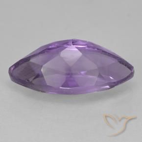 Amatista Violeta medio natural de 1.82 ct, Marquesa, VS