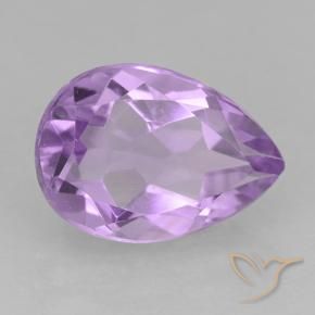 Amatista Violeta rosado natural de 1.90 ct, En forma de pera, VVS-VS