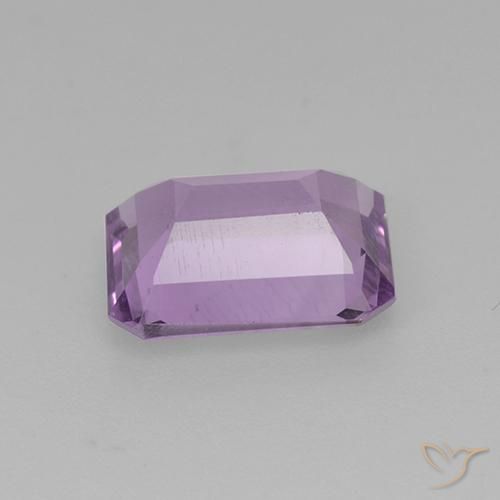 Amatista Violeta iris natural de 1.82 ct, Corte Octágono / Esmeralda, VS