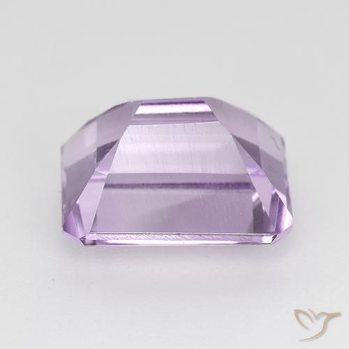 Amatista Violeta claro natural de 2.55 ct, Corte Octágono / Esmeralda, VVS-VS