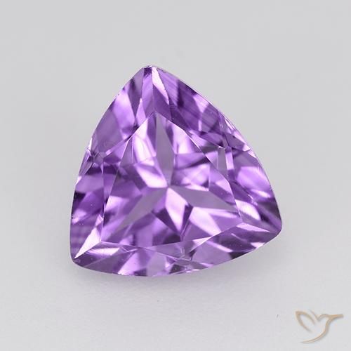 1.64ct Natural Violeta medio Amatista, Trillón, VVS-VS