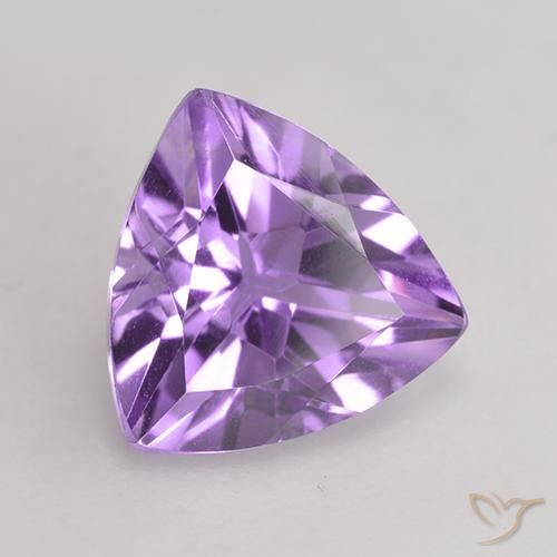 Amatista Violeta rosado natural de 2.34 ct, Trillón, VVS-VS