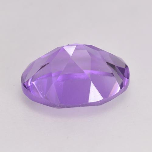 Amatista Violeta medio natural de 1.81 ct, Corte Óvalo, VVS-VS