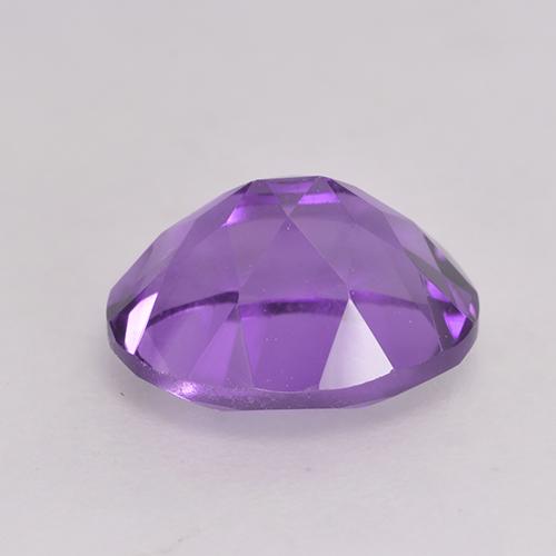 Amatista Violeta intenso natural de 1.90 ct, Corte Óvalo, VVS-VS