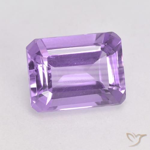 2.18ct Natural Violeta medio Amatista, corte esmeralda, VVS-VS