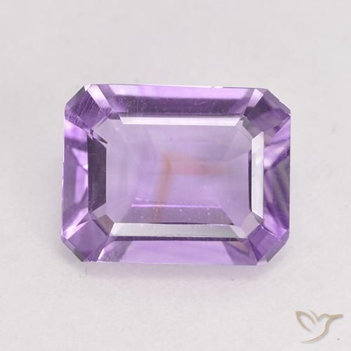 1.91ct Natural Violeta medio Amatista, corte esmeralda, VVS-VS
