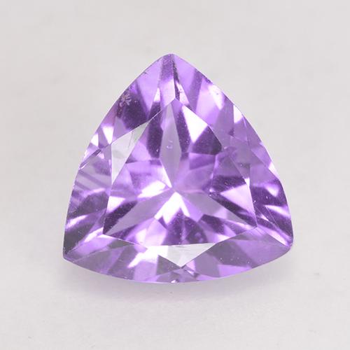 Amatista violeta natural de 1,59 ct, trillón, VS