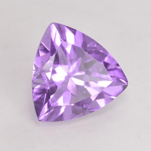 Amatista violeta natural de 1,59 ct, trillón, VS