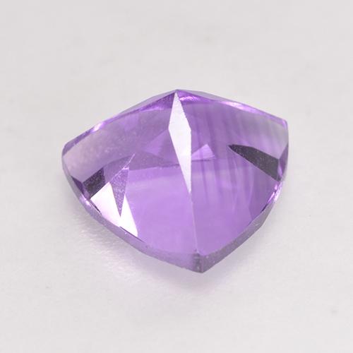Amatista violeta natural de 1,59 ct, trillón, VS