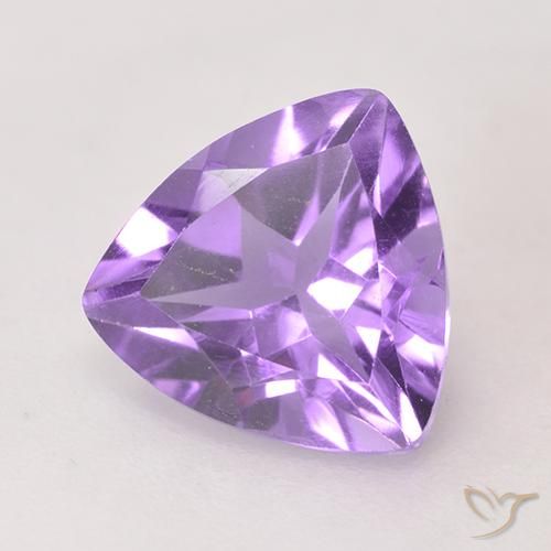 Amatista Violeta rosado natural de 1.62 ct, Trillón, VS