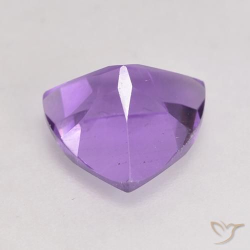 Amatista Violeta rosado natural de 1.62 ct, Trillón, VS
