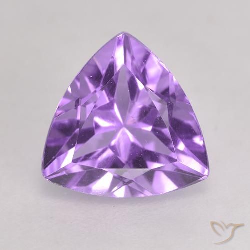 1.66ct Natural Violeta rosado Amatista, Trillón, VS